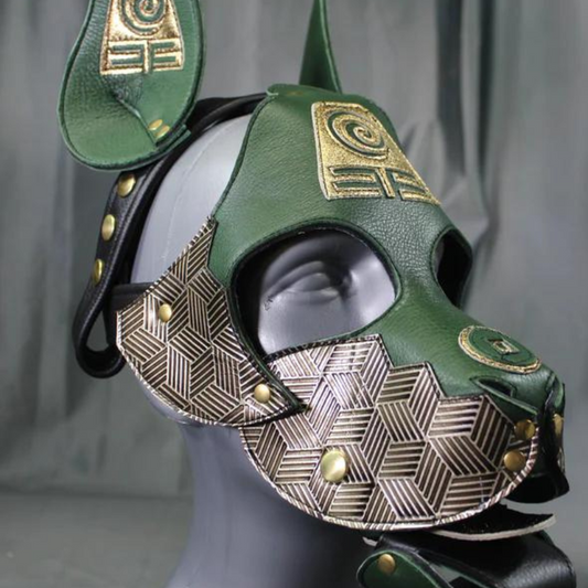 Earth Bender Tribute Pup Hood