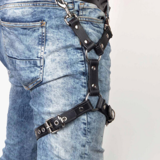 Leather Thigh Harness
