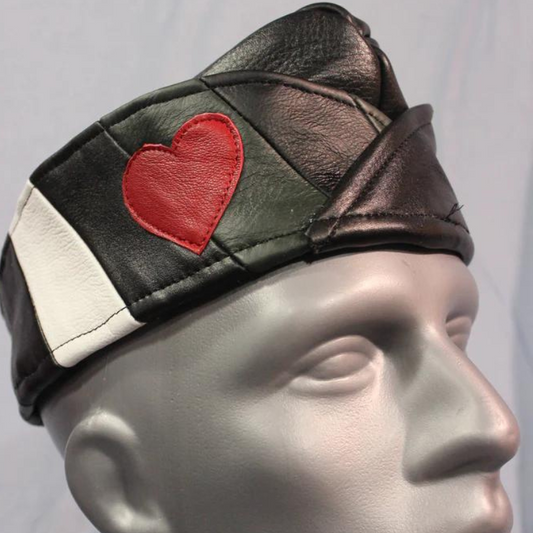 Leather Boy Pride Leather Garrison Cap