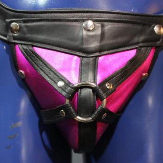 Fantastic Fuchsia Fantasy Jock with ring highlight!