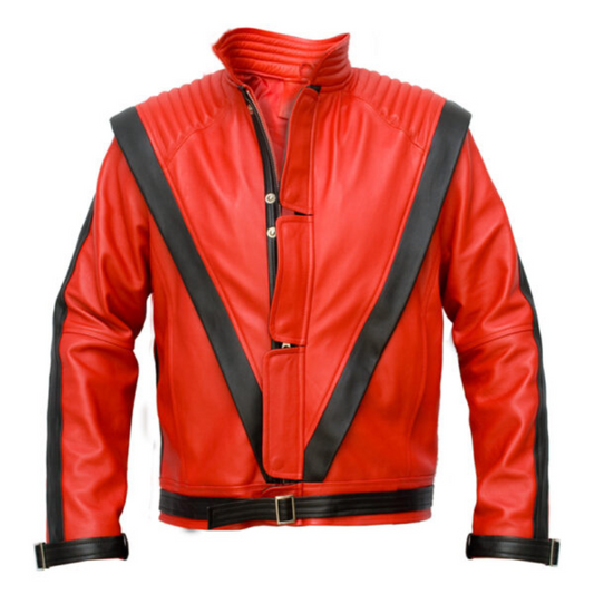 Orange Leather Jacket Men’s